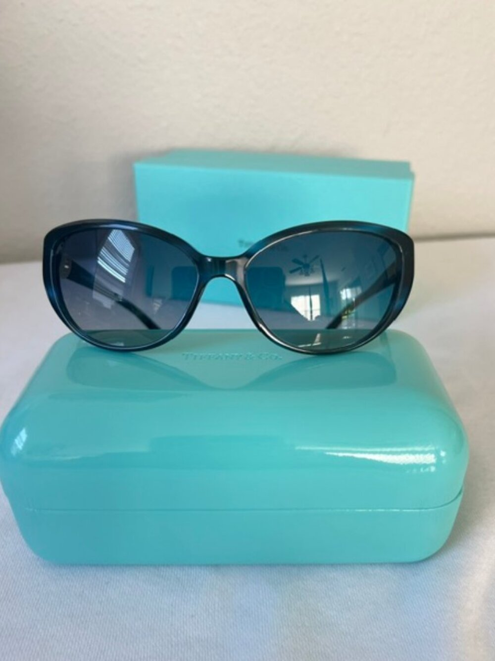 TIFFANY & Co sunglasses/women TF4045 8113/4L BLUE